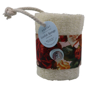 Natural Loofah Sponge - Vintage Rose